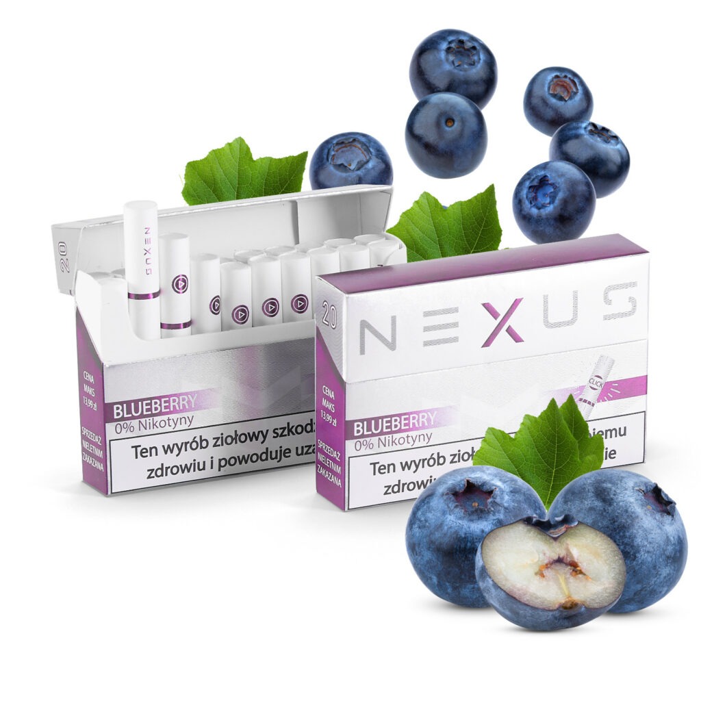 Wkłady do podgrzewacza NEXUS FREE Blueberry
