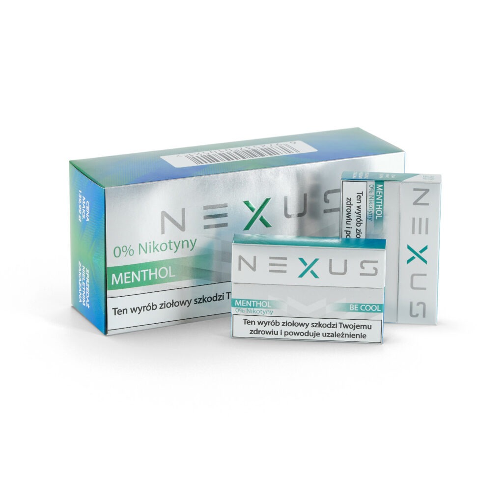 Wkłady do podgrzewacza NEXUS FREE Menthol