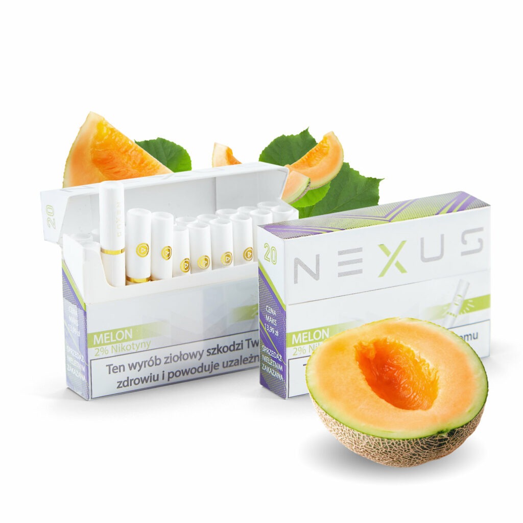Wkłady do podgrzewacza NEXUS Melon z nikotyną